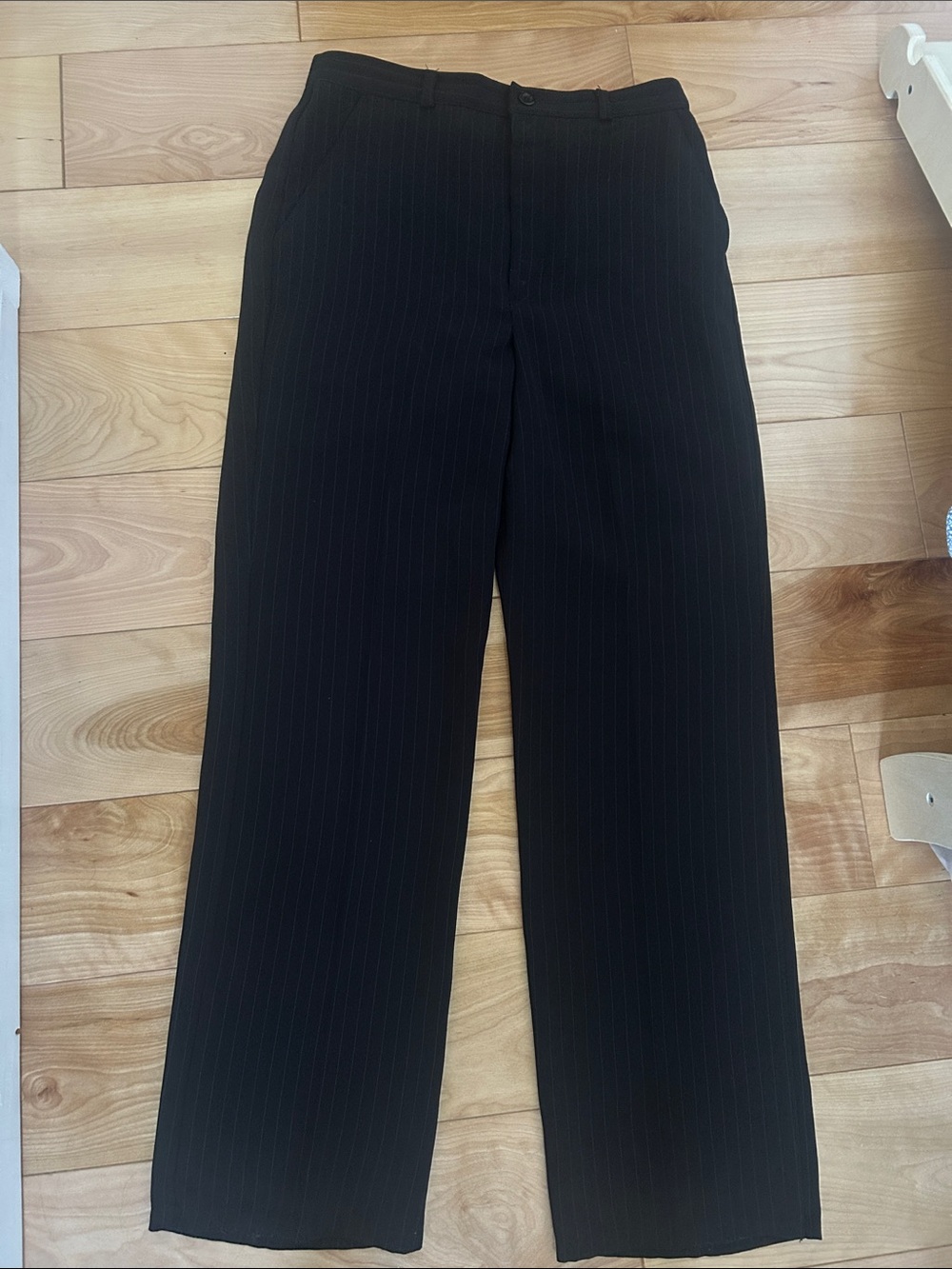 Black Pinstripe women’s Dress Pants